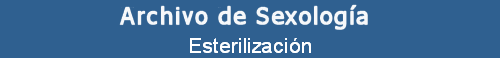 Esterilizaci�n