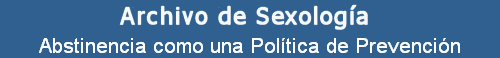 Abstinencia como una Poltica de Prevencin