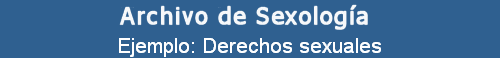 Ejemplo: Derechos sexuales