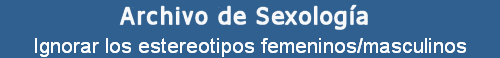 Ignorar los estereotipos femeninos/masculinos