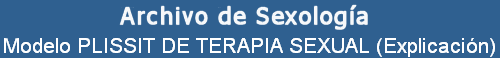 Modelo PLISSIT DE TERAPIA SEXUAL (Explicacin)