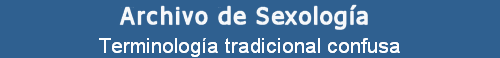 Terminologa tradicional confusa