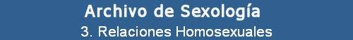 3. Relaciones Homosexuales