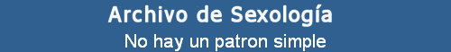No hay un patron simple