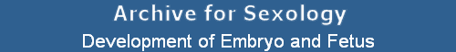 Development of Embryo and Fetus
