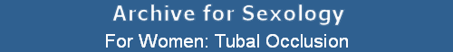 For Women: Tubal Occlusion