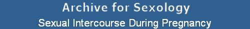 Sexual Intercourse During Pregnancy