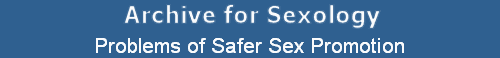 Problems of Safer Sex Promotion