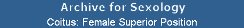 Coitus: Female Superior Position