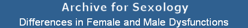 Differences in Female and Male Dysfunctions