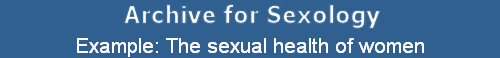 Example: The sexual health of women