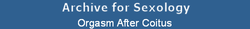 Orgasm After Coitus