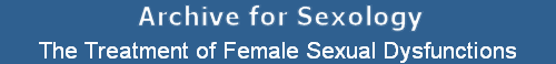 The Treatment of Female Sexual Dysfunctions