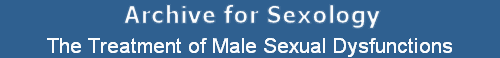 The Treatment of Male Sexual Dysfunctions