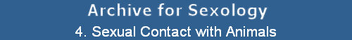 4. Sexual Contact with Animals