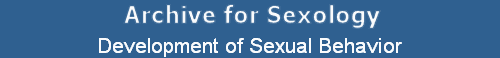 Development of Sexual Behavior