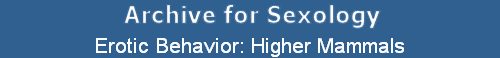 Erotic Behavior: Higher Mammals