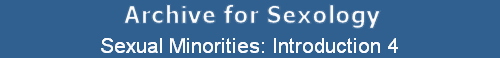 Sexual Minorities: Introduction 4