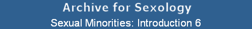 Sexual Minorities: Introduction 6