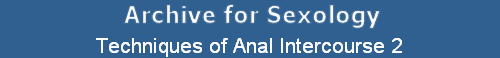 Techniques of Anal Intercourse 2