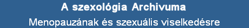 Menopauznak s szexulis viselkedsre