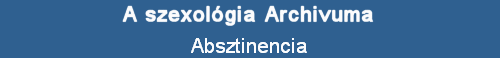 Absztinencia
