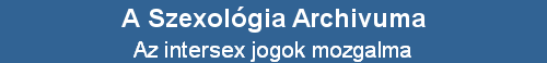 Az intersex jogok mozgalma