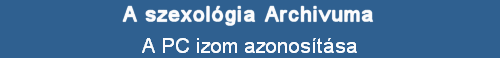 A PC izom azonostsa