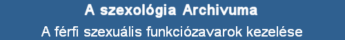 A frfi szexulis funkcizavarok kezelse