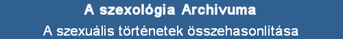 A szexulis trtnetek sszehasonltsa