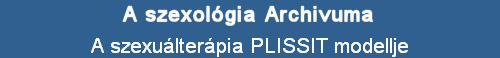 A szexulterpia PLISSIT modellje