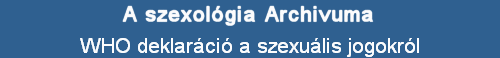 WHO deklarci a szexulis jogokrl