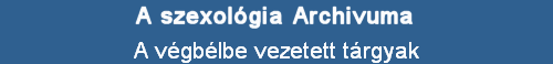 A vgblbe vezetett trgyak