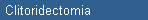 Clitoridectomia