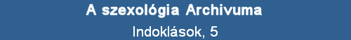 Indoklsok, 5