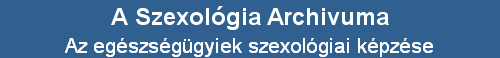Az egszsggyiek szexolgiai kpzse