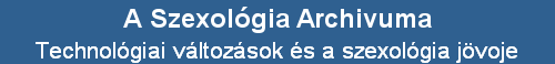 Technolgiai vltozsok s a szexolgia jvoje